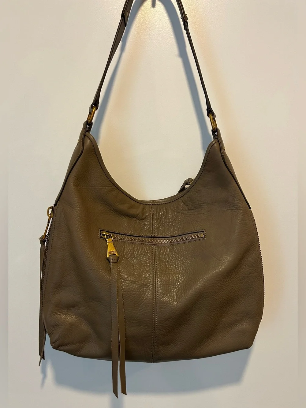 Aimee Kestenberg When in Milan Hobo Shoulder Bag | Mushroom Taupe